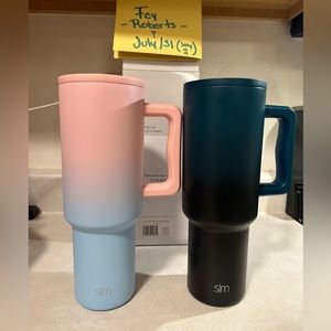 Sweet taffy & Moonlight Simple modern bundle treks /tumbler 40oz